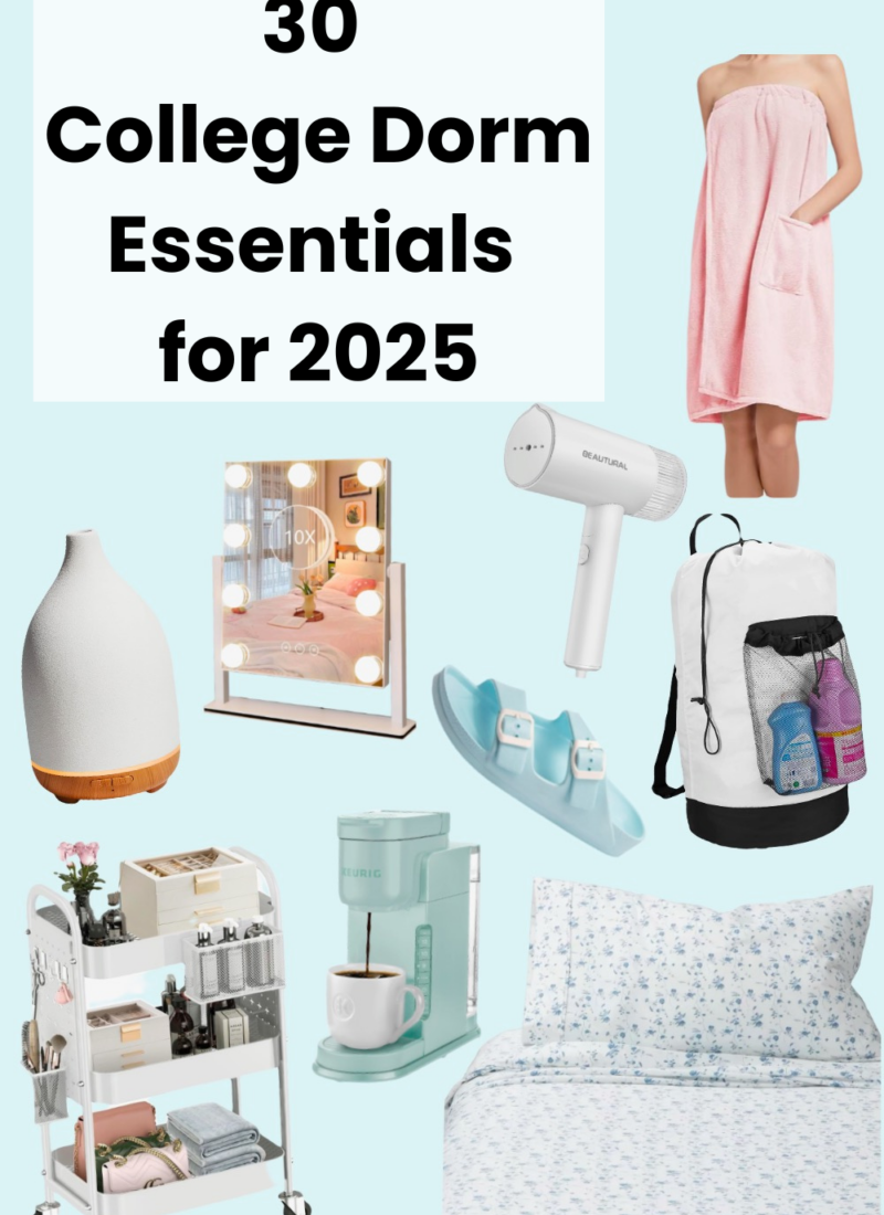 Dorm Essentials: 30 Things You Must Bring to College in 2025